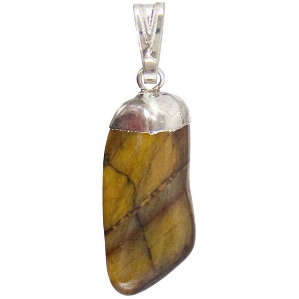Tiger's Eye Tumbled Necklace