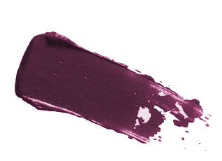 swatch of dark red lipstick