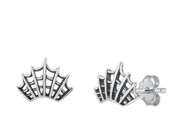 Webbed Stud Earrings