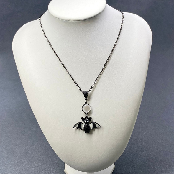 Striped Batty Necklace