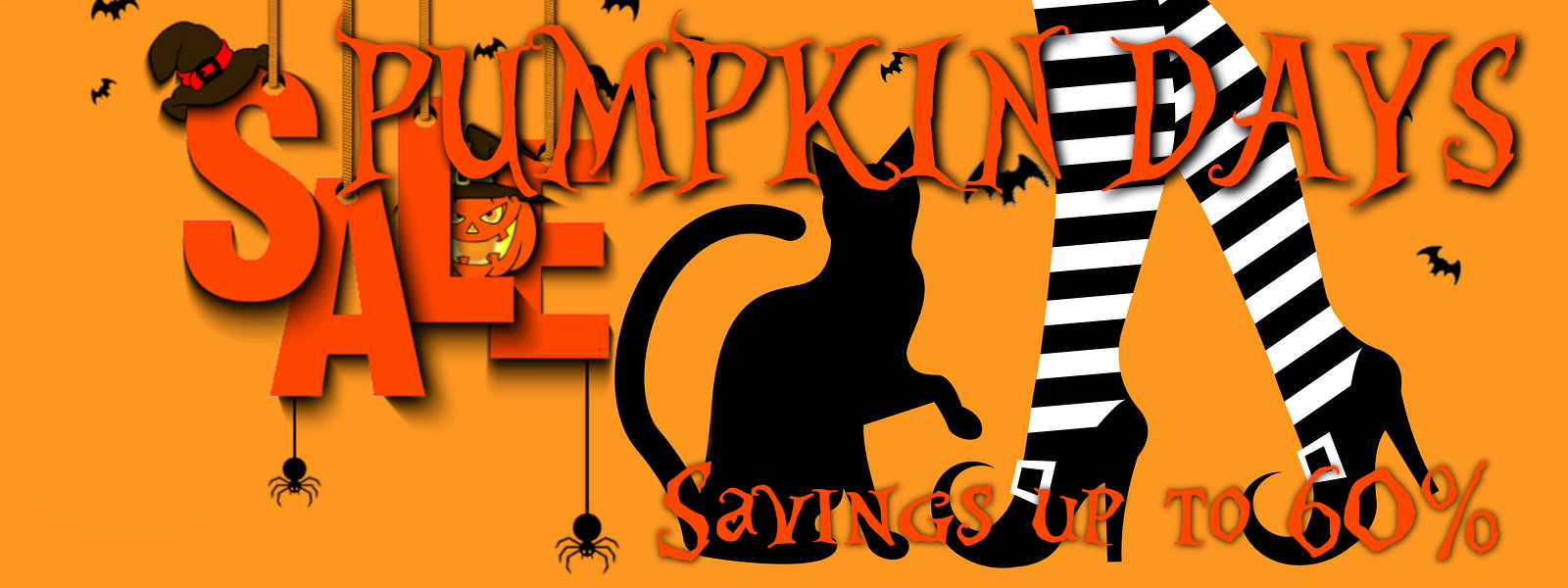 pumpkin days sale at goodgoth. Save up to 60%