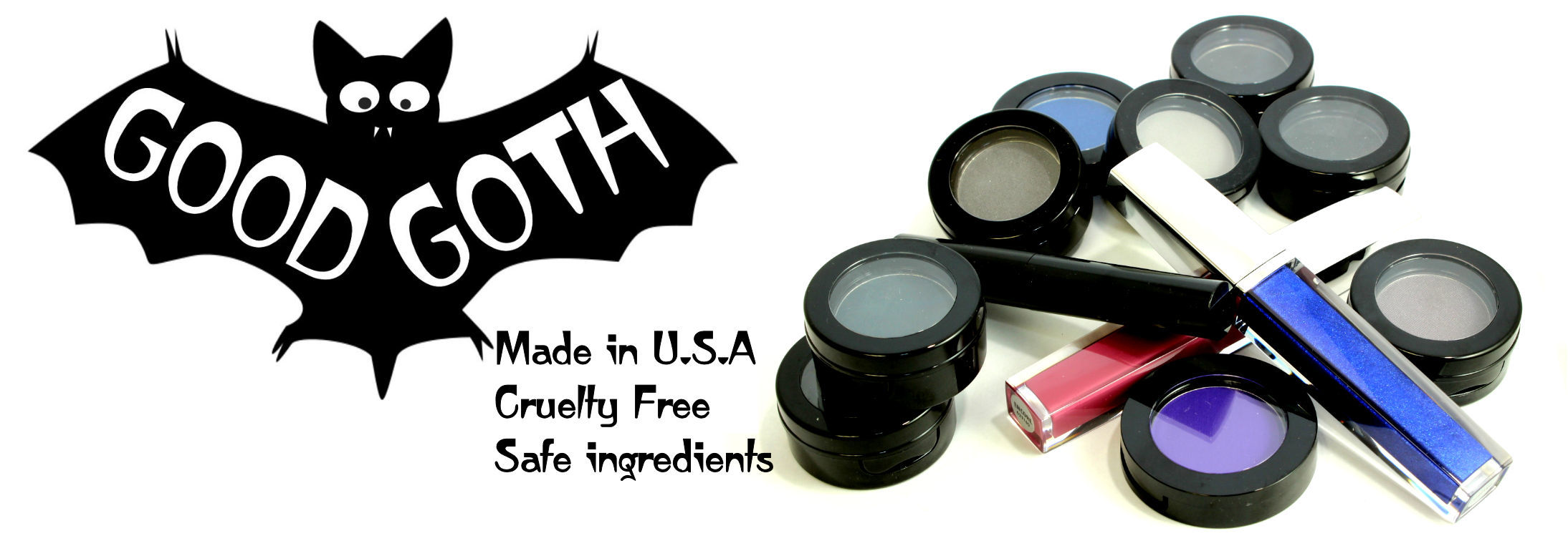 The Ultimate Goth Makeup Kit, Affordable and Cruelty Free!