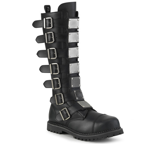7 Buckle Riot boots - Goodgoth.com