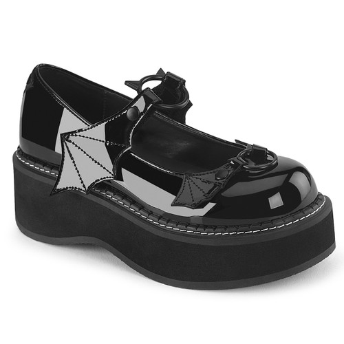 【新品】OHGA MERRY JANE 23.5 CHIKO Zafirah Round Toe Flatforms Mary Jane Shoes