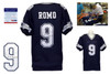 Tony Romo Signed Jersey - PSA DNA - Dallas Cowboys Autographed - Navy