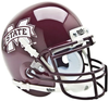 Mississippi State Bulldogs Mini Authentic Schutt Helmet