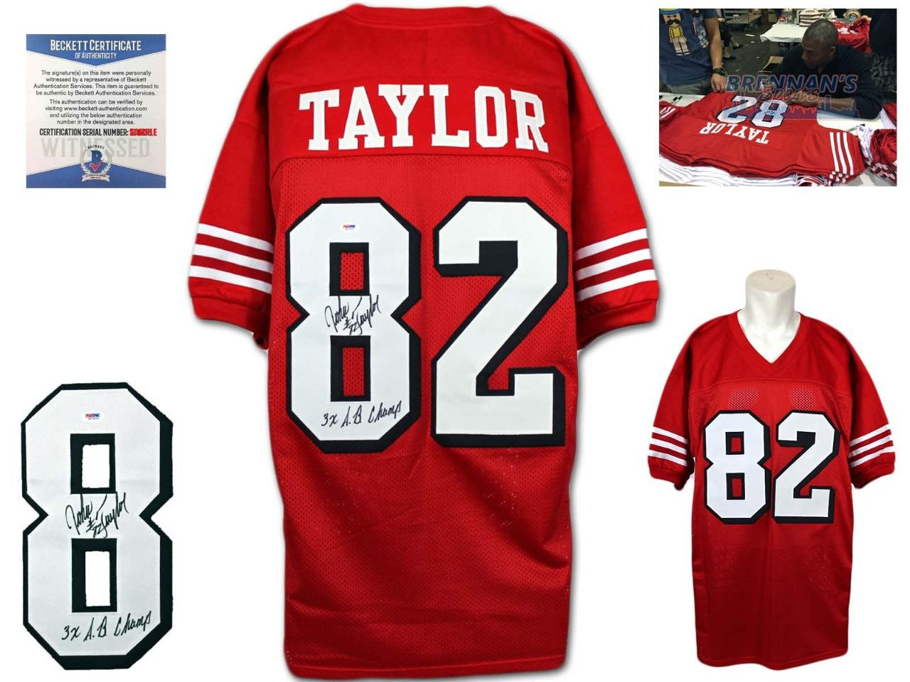 John Taylor Autographed Signed Jersey 