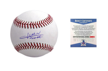 Juan Soto Autographed MLB Baseball - Beckett Authentic
