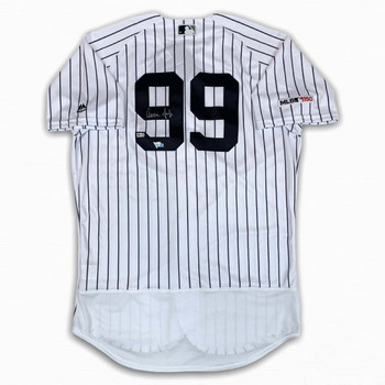 Yankees Aaron Judge Autographed Signed Authentic Jersey - PS - Fanatics 