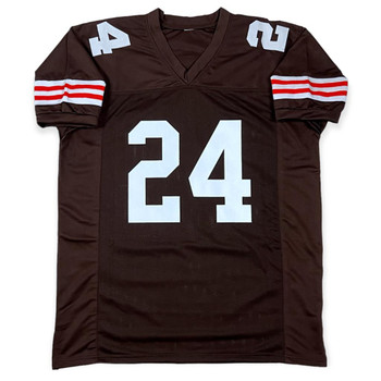 Nick Chubb Autographed Signed Jersey - Brown - Beckett Authentic