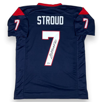 CJ Stroud Autographed Signed Jersey - Navy - Beckett Authentic
