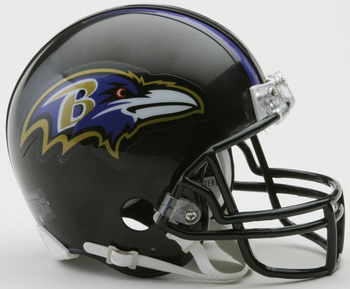 Riddell Baltimore Ravens NFL Mini Football Helmet