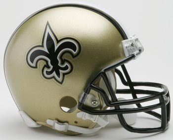 New Orleans Saints NFL Mini Football Helmet