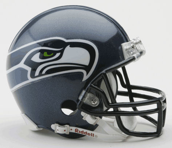 Seattle Seahawks NFL Mini Football Helmet