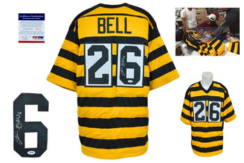 LeVeon Bell Signed Jersey - JSA Witness - Pittsburgh Steelers Autographed - Bumble Bee