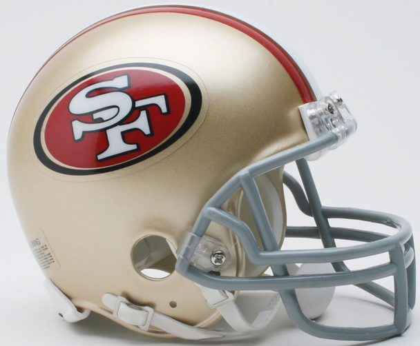 San Francisco 49ers NFL Mini Football Helmet