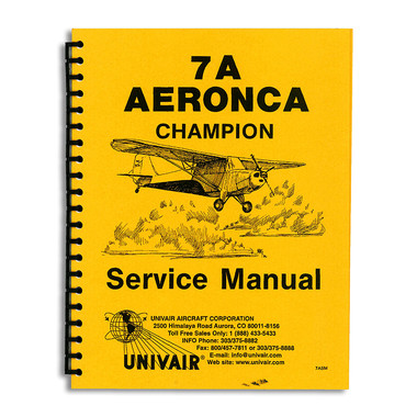 7a Champion Maintenance Engine Service Manuals Champ Aircraft