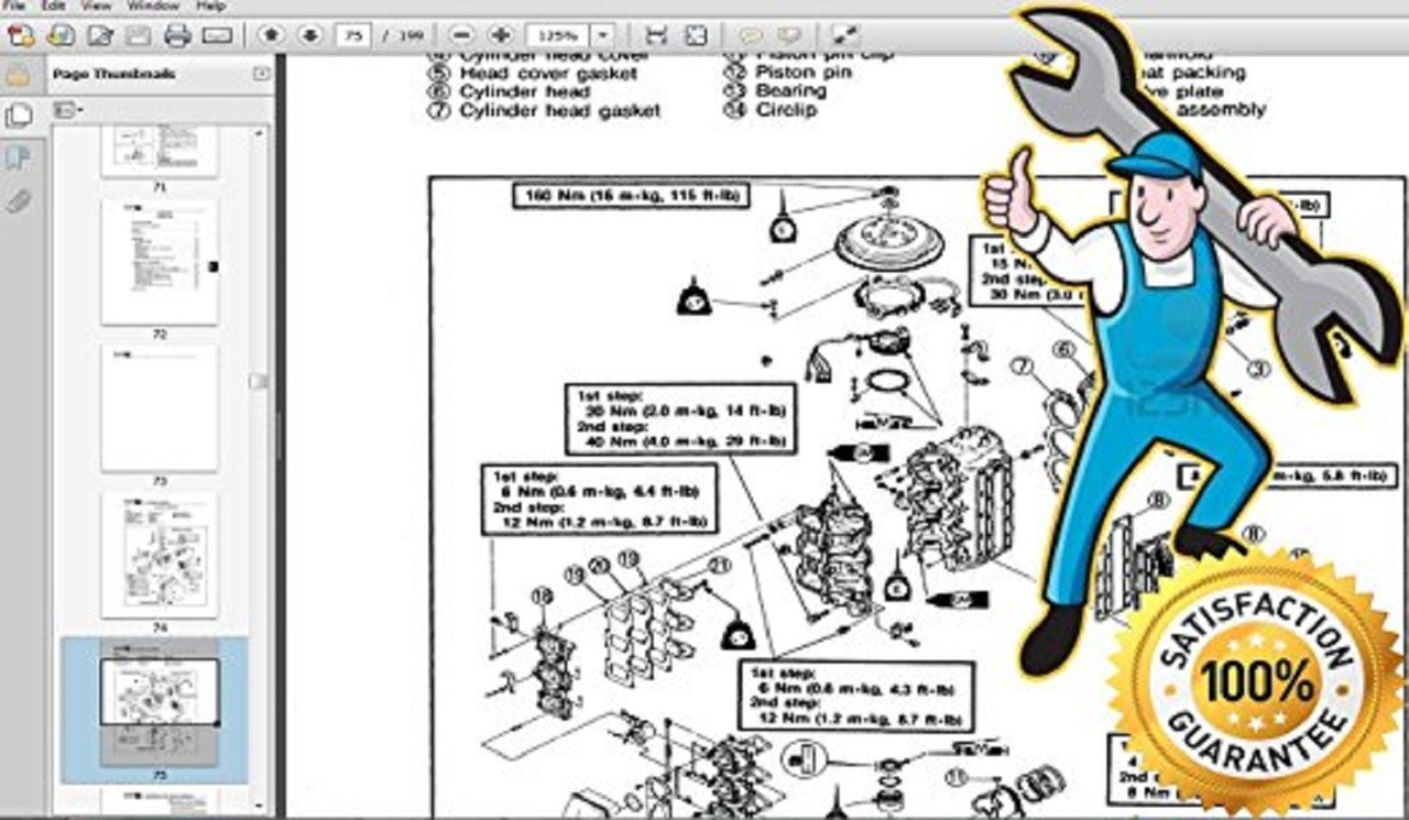 mercury motor repair manual