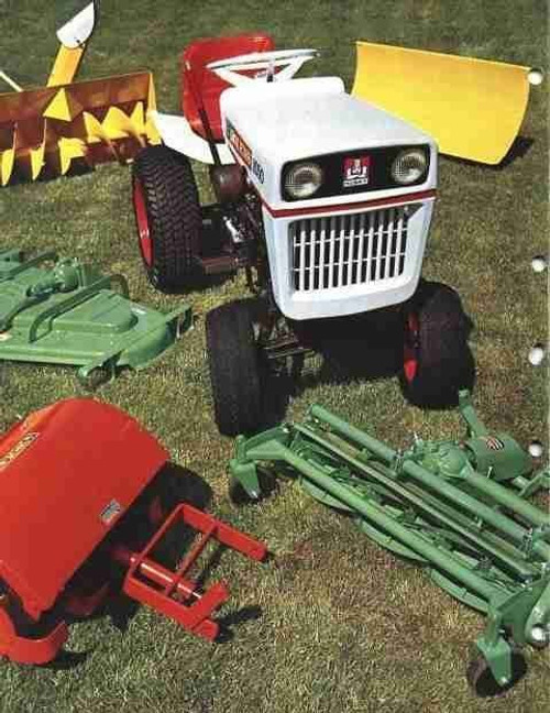 Bolens QS QT tractor service repair manual 1973-1985 on a CD