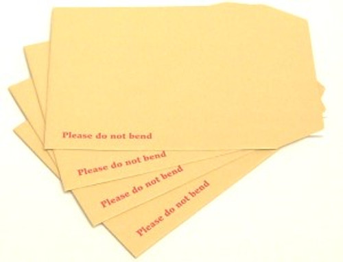 7.5" x 9.5" Board Backed Envelopes (Box 125)