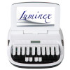 Stenograph™ Luminex I Pro White Black Lid Gray keys Refurbished