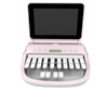 Stenograph™ Luminex II Blush with White Keys & Raised Vowels Refurbished