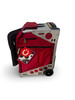 Used ZÜCA Pro Stenographer Rolling Case – Ruby Red / Silver Frame