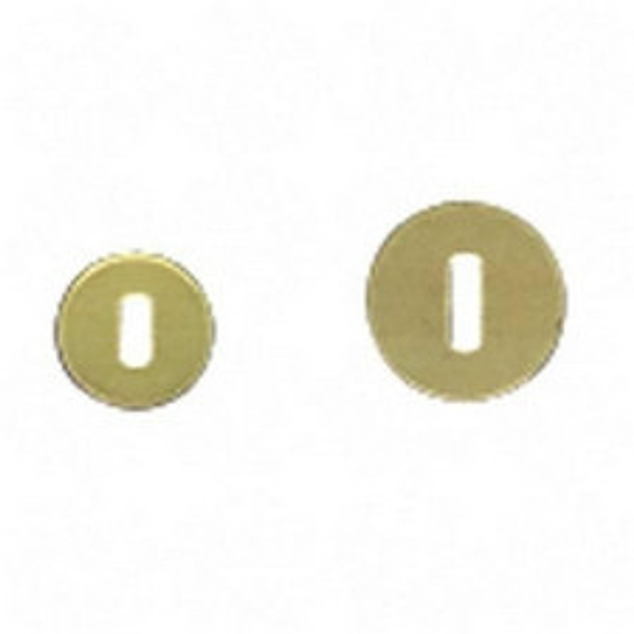 Gem Round Head Solid Brass Fasteners, 1-1/4 in., Size 5, 100/BX