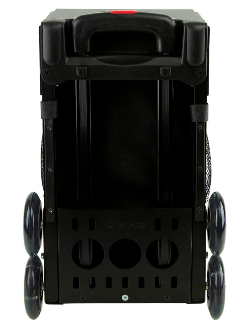 Zuca Sport Steno Wheelie Bag with Insert Black on Black Frame
