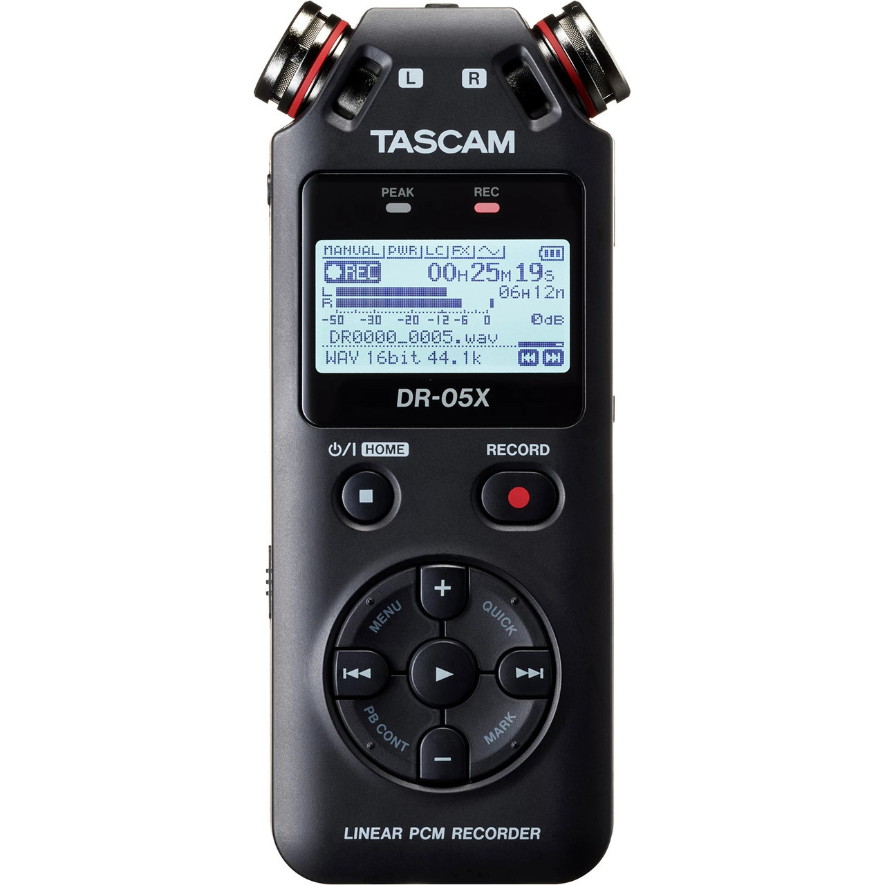 Tascam DR-05X – Digital MP3 and WAV audio recorder