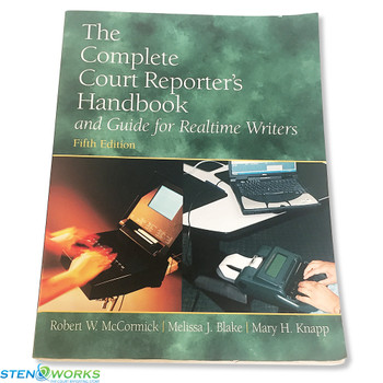 The Complete Court Reporter's Handbook and Guide for Realtime Writers (5th Edition), Good Condition