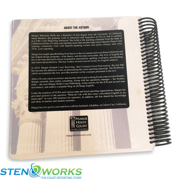 Court Reporting: Bad Grammar/Good Punctuation Workbook by Margie Wells Acceptable Condition Court Reporting: Bad Grammar/Good Punctuation Workbook by Margie Wells Acceptable Condition