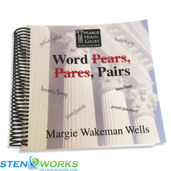 Word Pares, Pears, Pairs by Margie Wells  Good Condition
