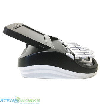 Stenograph™ Diamante Pro Writer Refurbished in Black Matte & White Bottom