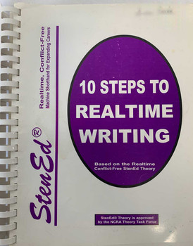 StenEd 10 Steps to Realtime Writing Good Condition