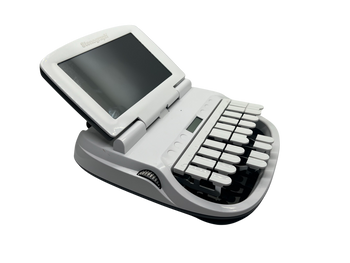 Stenograph™ Luminex I Pro White and Black with white keys LCD Refurbished