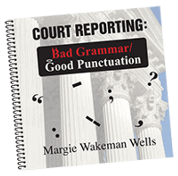 Court Reporting: Bad Grammar/Good Punctuation Very Good condition