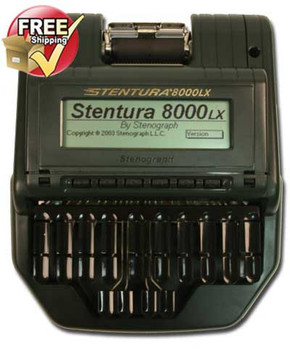 Stenograph® Stentura ® 8000LX  1 year warranty - RENTALS AVAILABLE