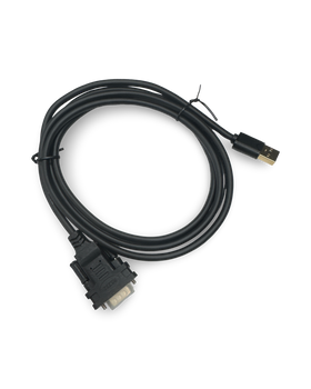 USB to Serial Cable - no USB adapter needed.  See list of writers