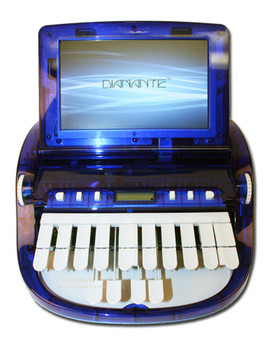 Diamante court reporting machine from StenoWorks