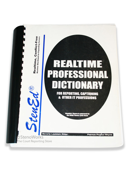 Stened's Realtime Professional Dictionary