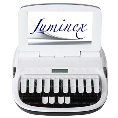 Stenograph™ Luminex I Pro White Black Lid Gray keys Refurbished