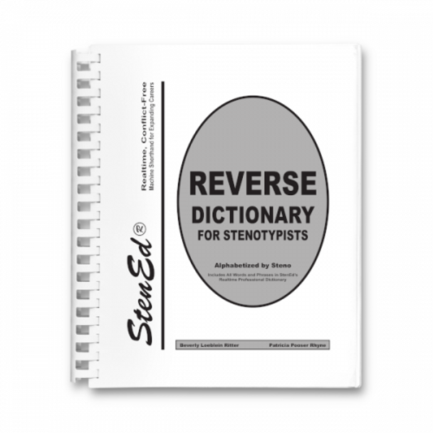 StenEd Realtime Reverse Dictionary