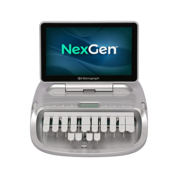 Stenograph™ NexGen Sky NexGen Silver and Gray