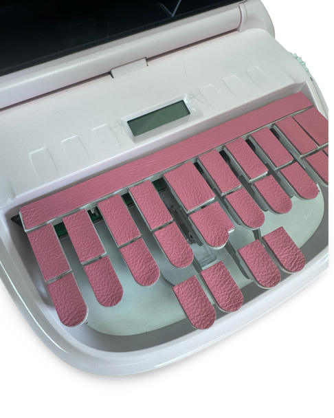 Pink Leather Keypads