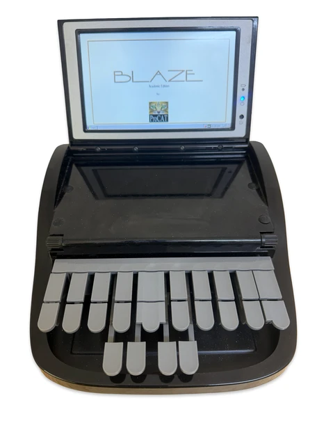 ProCAT Blaze in Black & White with Gray Keys