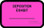 DEPOSITION EXHIBIT Labels Fluorescent Pink