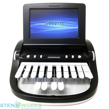 Stenograph™ Diamante Pro Writer Refurbished in Blue Ice - StenoWorks The  Court Reporting Store