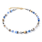 Coeur De Lion Blue/Gold Necklace _10001