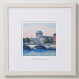 Jim Scully The Four Courts 12x12 Square Frame _10001